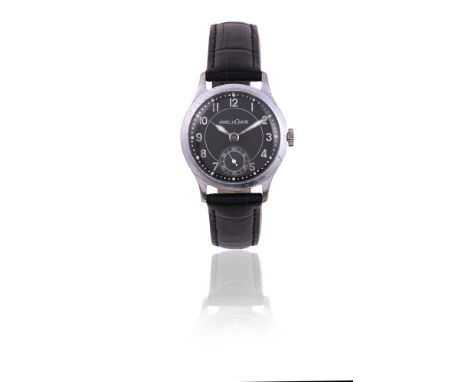 JAEGER LECOULTRE A MILITARY STYLE WRIST WATCH, NO. B 203421, CIRCA 1940 Movement: Cal. 463A, manual wind, no. 254171Case: Chr