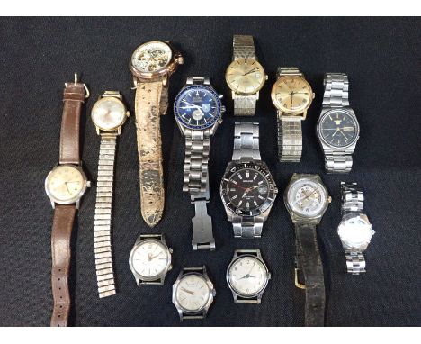 A COLLECTION OF MECHANICAL WRISTWATCHES some vintage