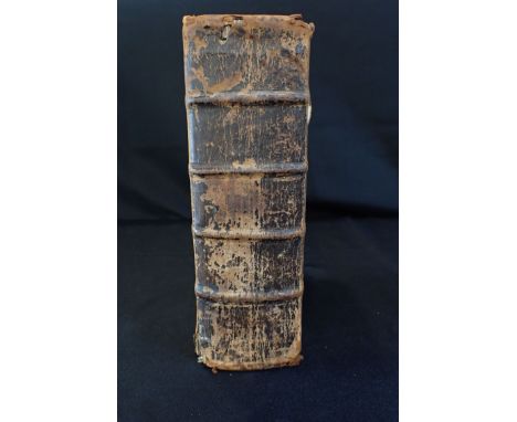 A 'BREECHES' (GENEVA) BIBLE (damaged, missing first pages, other losses)
