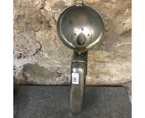 Chrome vintage bumper mount and lamp case 