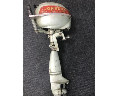 Vintage Johnson Sea horse outboard motor 