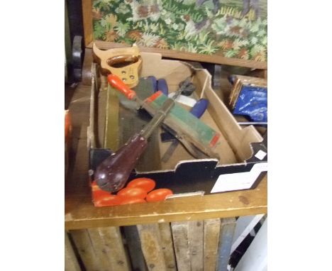 BOX TOOLS INC CHISELS, MINI GUILLOTINE, YANKEE SCREWDRIVER ETC