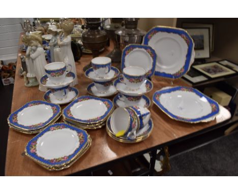 A part tea service by Old English Grosvenor Sidmouth