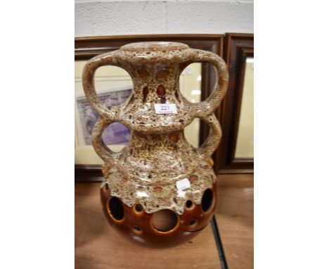 A west German style lamp base