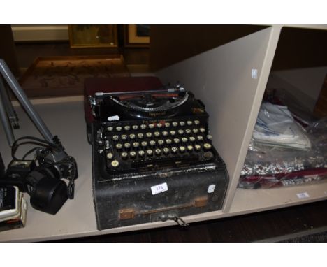 A vintage Imperial typewriter the Good Companion