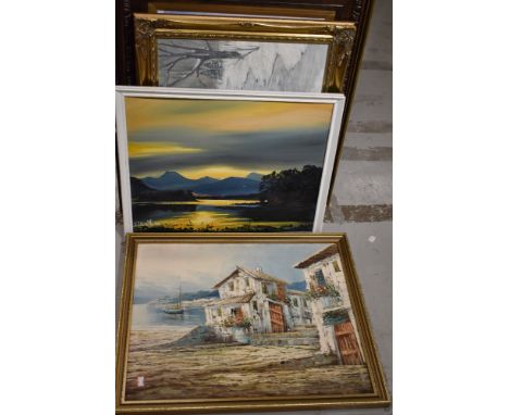 A selection of prints and original art work