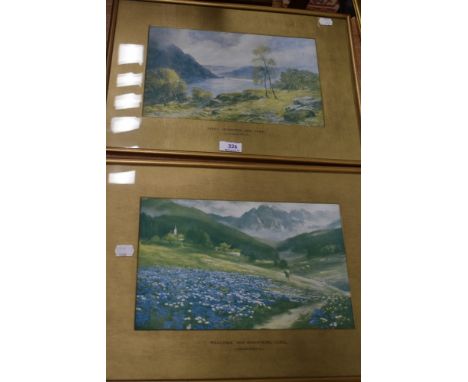 A pair of prints after J Macwhirter