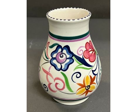 A Poole pottery vase 