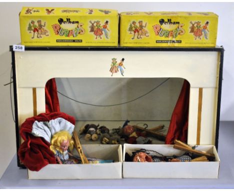 A Pelham Puppet theatre and puppets.