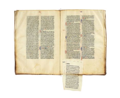 ƟDecretals of Gregory IX, or ‘Liber Extra’, with commentary of Raymond Peñafort, in the extremely rare Old French translation
