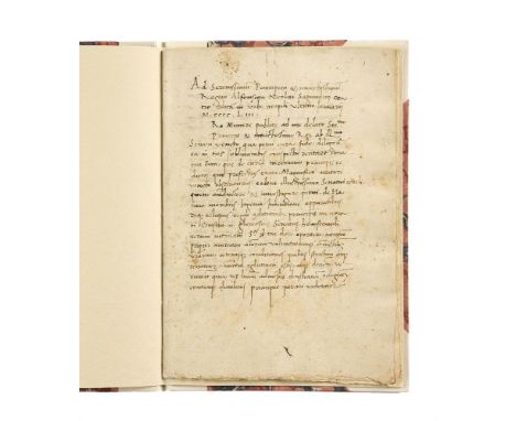 Niccolo Sagundino, Ad serenissimum principem, an eyewitness account of the Fall of Constantinople and its seizure by the Otto