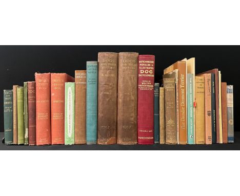 Books - Dandie Dinmont Terrier, Cook C, The Dandie Dinmont Terrier, 1885, 1989 Limited edition reprint;   A Set of plates fro
