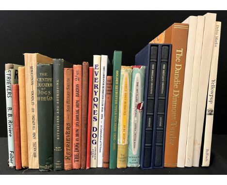 Books - Gundogs and others - Retrievers -  late 19th-early 20th century books on training Retrievers - Johnson B. The Dog and