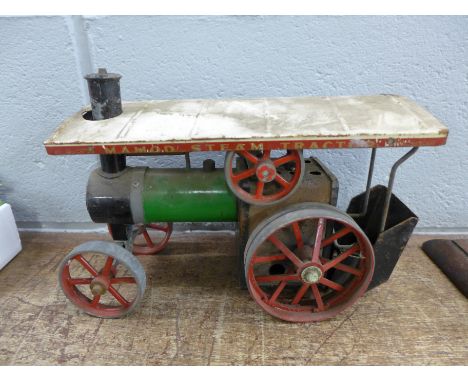 A Mamod TE1A steam engine