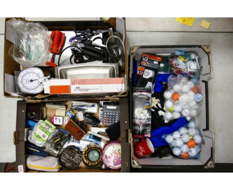 A mixed collection of item to include tools,  kitchen implements , odds &amp; sods etc (3 trays) 
