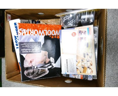A mixed collection of DIY Tools &amp; Accessories including Tap Die Set, Polishing Tools, Sander, Type Pump etc 