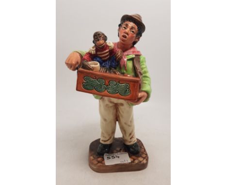 Royal Doulton figure The Organ Grinder HN2173. 
