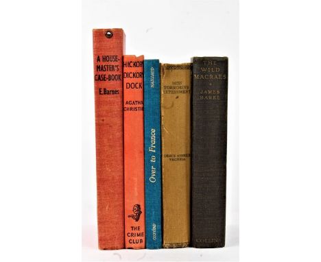 Agatha Christie "Hickory Dickory Dock" published by the crime club by Collins 1955, Pierre Maillaud "Over To France" 1st Edit