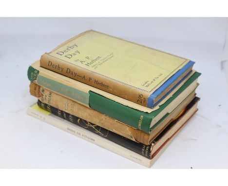 Five first edition books, Winston Clewes, Troy and the Maypole, 1949, Out with Romany by meadow and stream, 1942, Charles Mor