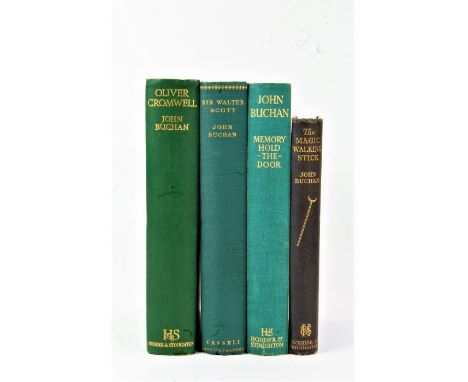 John Buchan "The Magic Walking stick" 1st Edition published by Hodder &amp; Stoughton 1932, John Buchan "Sir Walter Scott" 1s