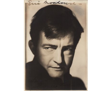 RAINS CLAUDE: (1889-1967) English Actor, famous for his role as Captain Renault in Casablanca (1942). Vintage signed and insc
