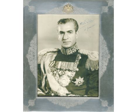 PAHLAVI MOHAMMAD REZA: (1919-1980) Shah of Iran 1941-79. Mohammad Reza was the last Shah of Iran and last Monarch of the Hous