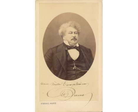 DUMAS ALEXANDRE: Pere (1802-1870) French Writer whose historical novels of high adventure include The Three Musketeers (1844)