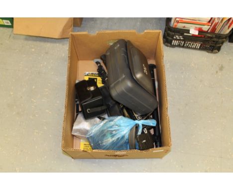 Box of camera items