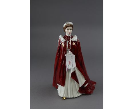 Royal Worcester figurine -Queen Elizabeth