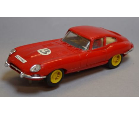 Scalextric C.34 Jaguar E-Type. Made in Spain. Unboxed.