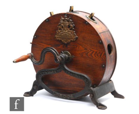A 19th Century knife grinder by F.Heningen late Stoneman &amp; Co London, height 46cm. 