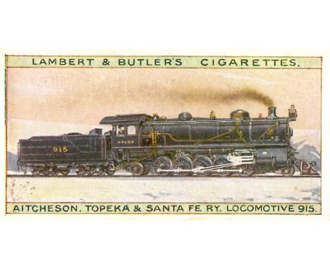 MIXED, complete (6), inc. Lambert &amp; Butler Worlds Locomotives (series of 50), Ogdens Derby Entrants, Adkin Wild Animals o