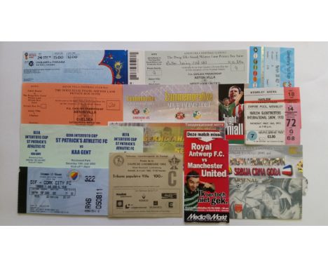 FOOTBALL, ticket selection, domestic &amp; international, inc. 2018 World Cup, 2008 Euros, European Internationals; England, 