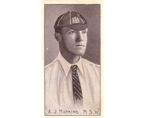 SNIDERS &amp; ABRAHAMS, Australian Cricket Team, A Hopkins NSW, about G