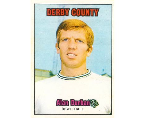 A &amp; B.C., Footballers 1970, part sets, mainly 1st &amp; 2nd series, orange backs, duplication, FR to VG, 247*