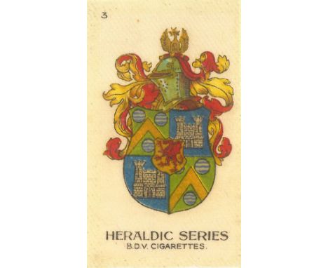 PHILLIPS, silks, BDV issue, inc. Heraldic Series, medium (49) &amp; large (1); Ceramic Series, medium (91) &amp; large (20), 