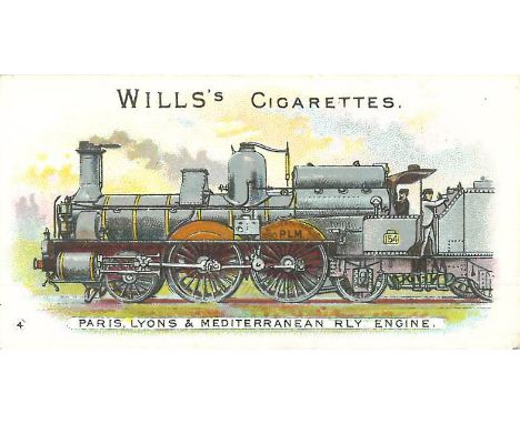 WILLS, Locomotives (with clause), part set, missing nos. 5, 25, 38, 41, 45 &amp; 48, mainly G, 44