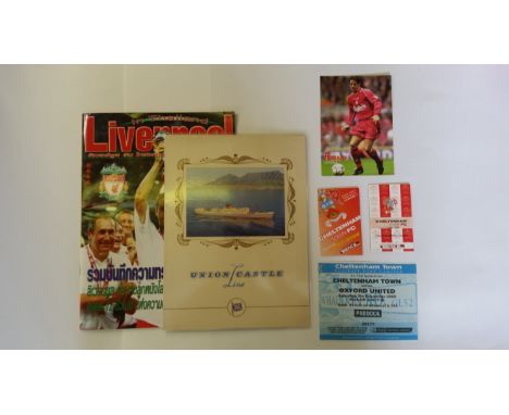 FOOTBALL, mixed selection, inc. tickets, England, Wales, Northern Ireland, Swansea, Wolves, Coventry, Cheltenham etc.; South 