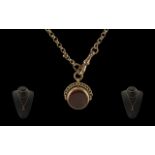 Antique Period Excellent 9ct Gold Guard