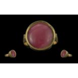 Ladies 18ct Gold - Single Stone Lady Pin