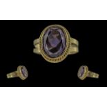 Ladies - 9ct Gold Pleasing Single Stone
