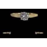 Ladies - Fine Quality 14ct Gold Single S