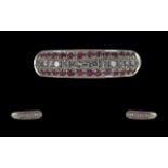 Channel Set 18ct White Gold - Pleasing Q