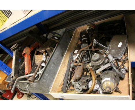 Large quantity of tools and automobila items 