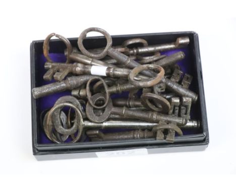 Small collection of vintage Iron Keys in various styles