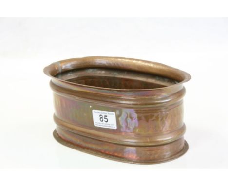 Vintage French Oval Copper Planter