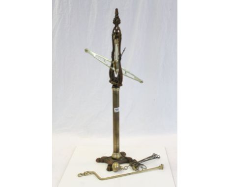 Set of Librasco brass beam scales 