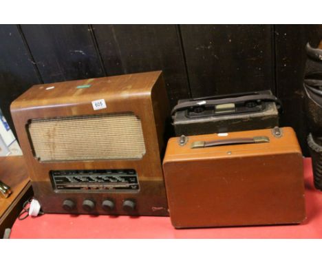 Three Vintage Radios