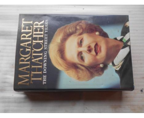 THATCHER, M. The Downing Street Years 2nd.imp. 1993, London, 8vo orig. cl. d/w, signed by M. Thatcher