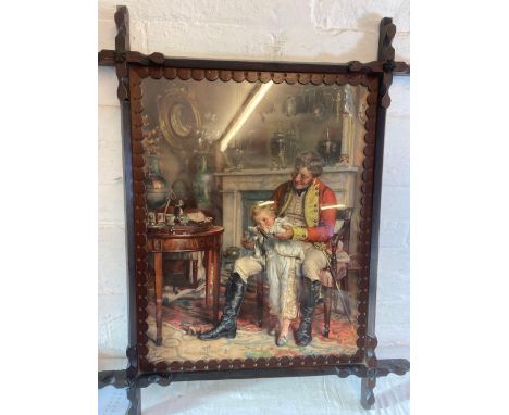 A Pears print in Oxford frame